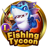 Fishing Tycoon slot game at MRATM88 featuring Pirate Shark mascot