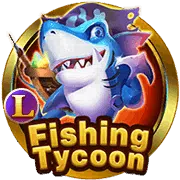 Fishing Tycoon slot game at MRATM88 featuring Pirate Shark mascot