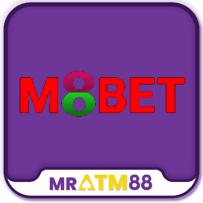 M8BET official vendor logo displayed on MRATM88 Sportsbook and Live Casino platform