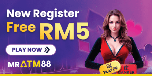 MRATM88 New Register Promotion - Claim Free RM5 Bonus