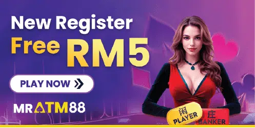 MRATM88 New Register Promotion - Claim Free RM5 Bonus
