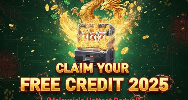 MRATM88 promotional banner prompting users to claim their free credit for 2025 now.