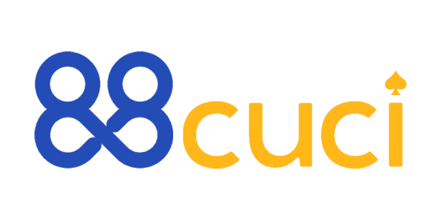 Official 88cuci logo featuring a blue stylized '88' icon and yellow text with a spade symbol, representing the destination for Slot Free Kredit.