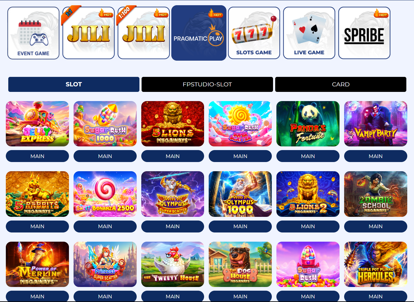 zus888 online casino slot games